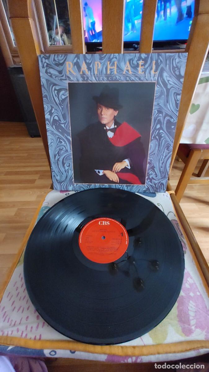 Discos de vinilo: RAPHAEL-LP LAS APARIENCIAS ENGA&Ntilde;AN - Foto 1
