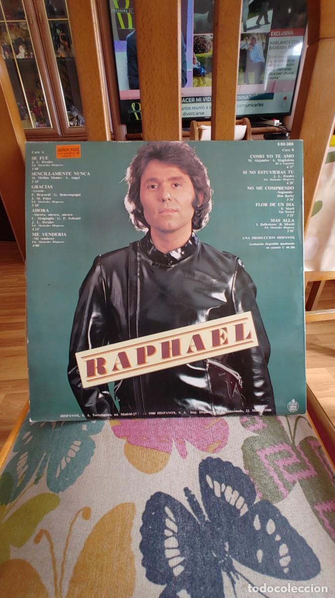 Discos de vinilo: RAPHAEL-LP Y...SIGO MI CAMINO-BUEN ESTADO - Foto 2