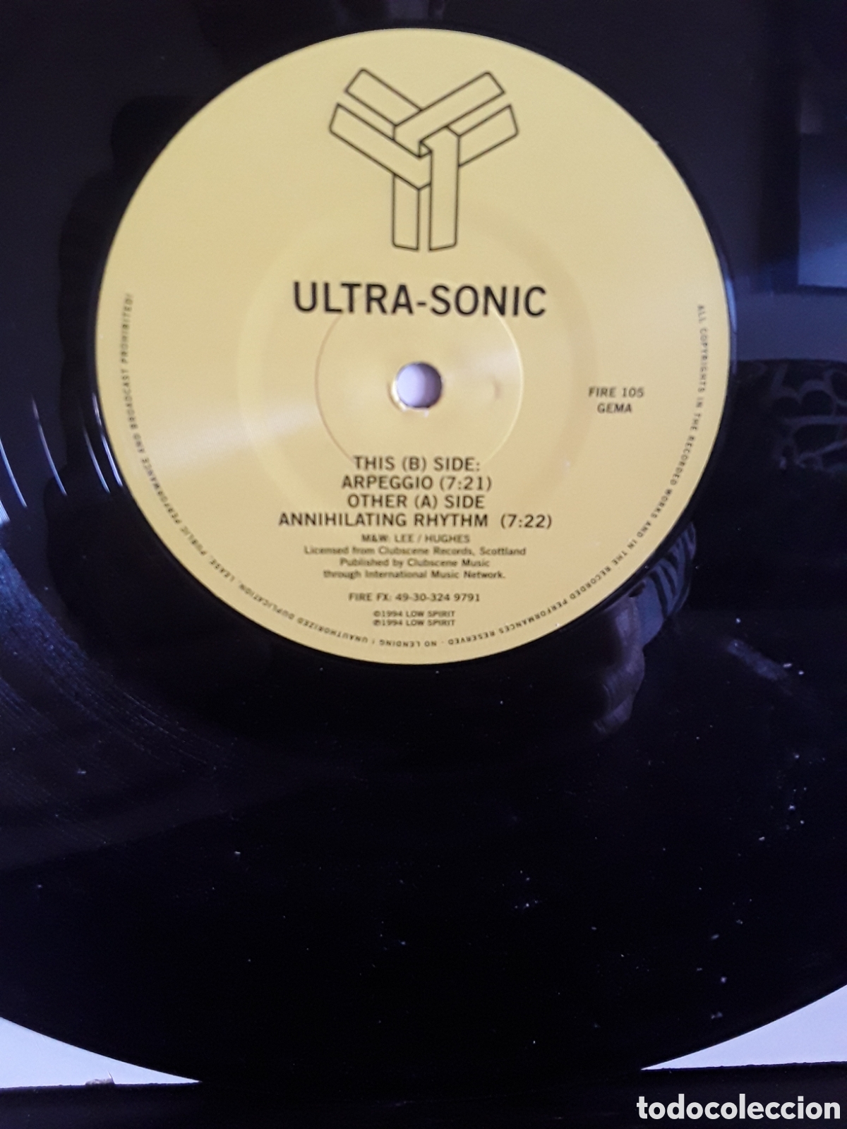 Discos de vinilo: Ultra-Sonic &lrm;&ndash; Annihilating Rhythm - Foto 1