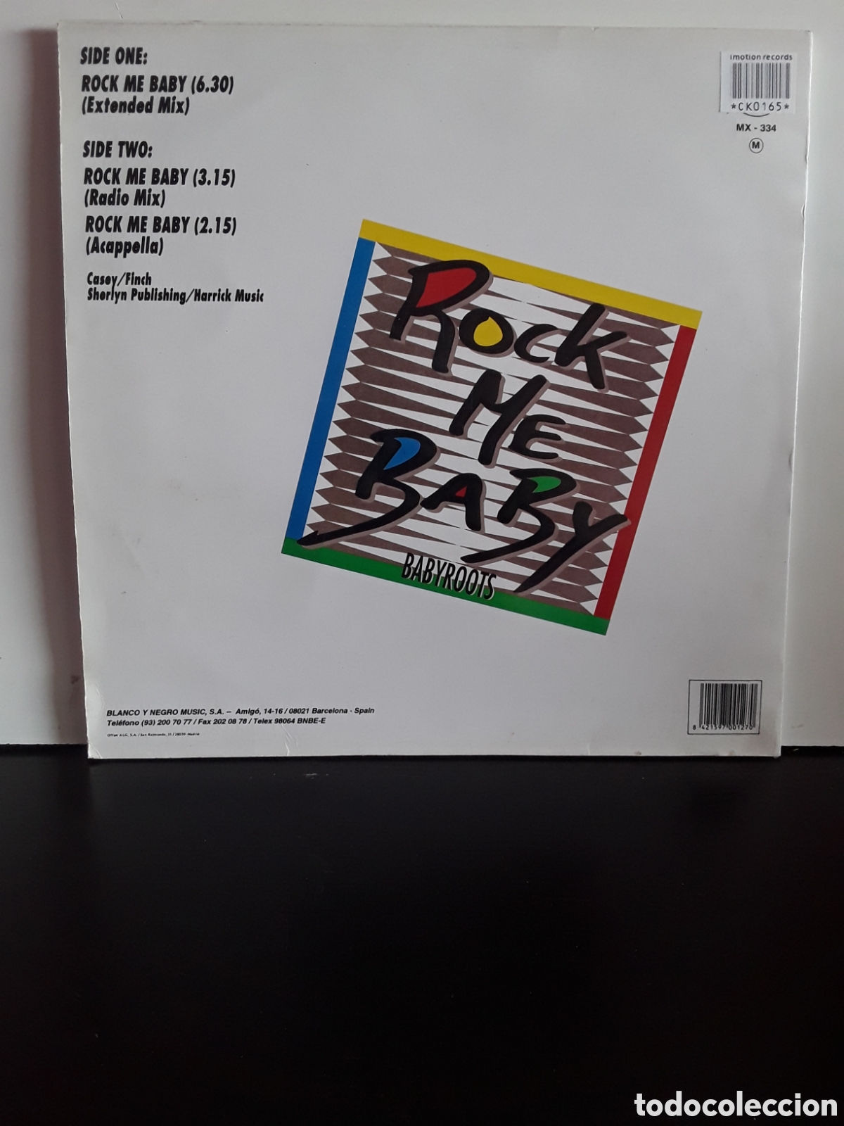 Discos de vinilo: Babyroots &lrm;&ndash; Rock Me Baby - Foto 2