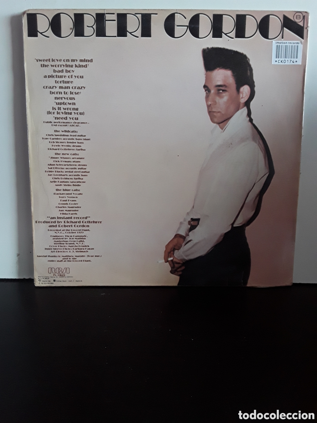 Discos de vinilo: Robert Gordon &lrm;&ndash; Bad Boy - Foto 2