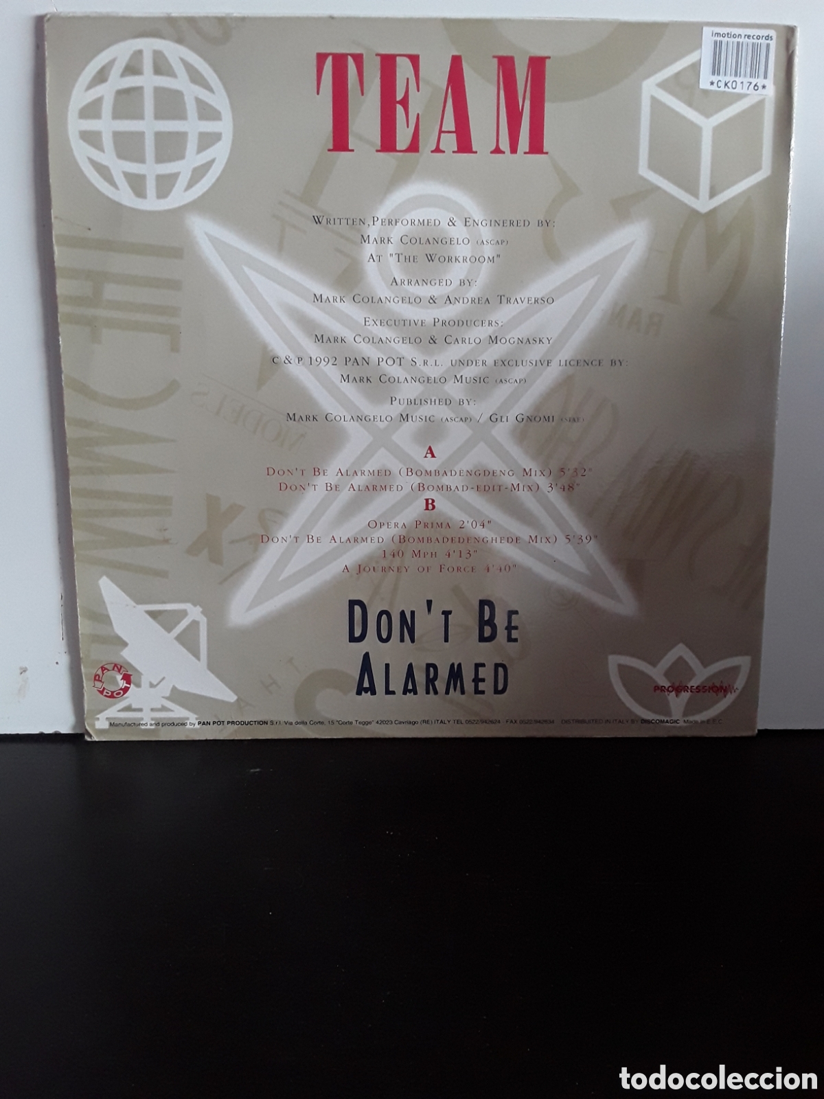 Discos de vinilo: Team &lrm;&ndash; Dont Be Alarmed - Foto 2