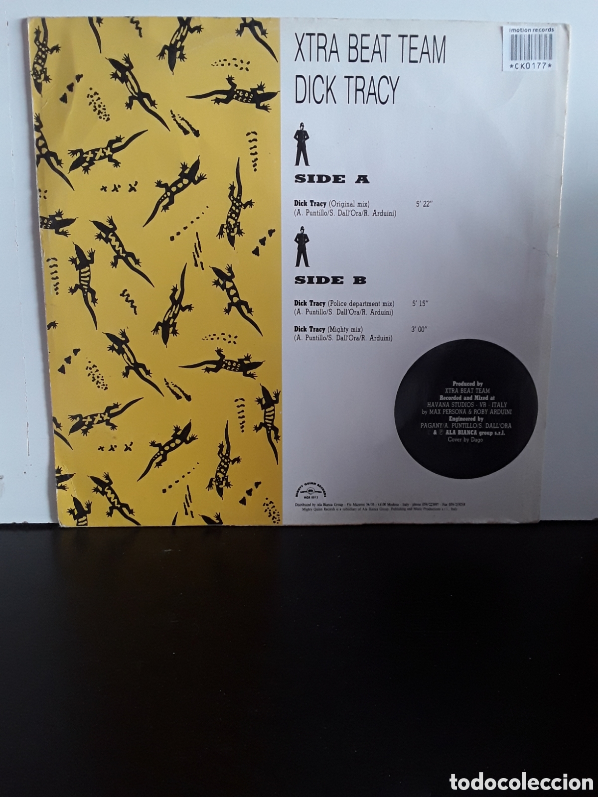 Discos de vinilo: Xtra Beat Team &lrm;&ndash; Dick Tracy - Foto 2