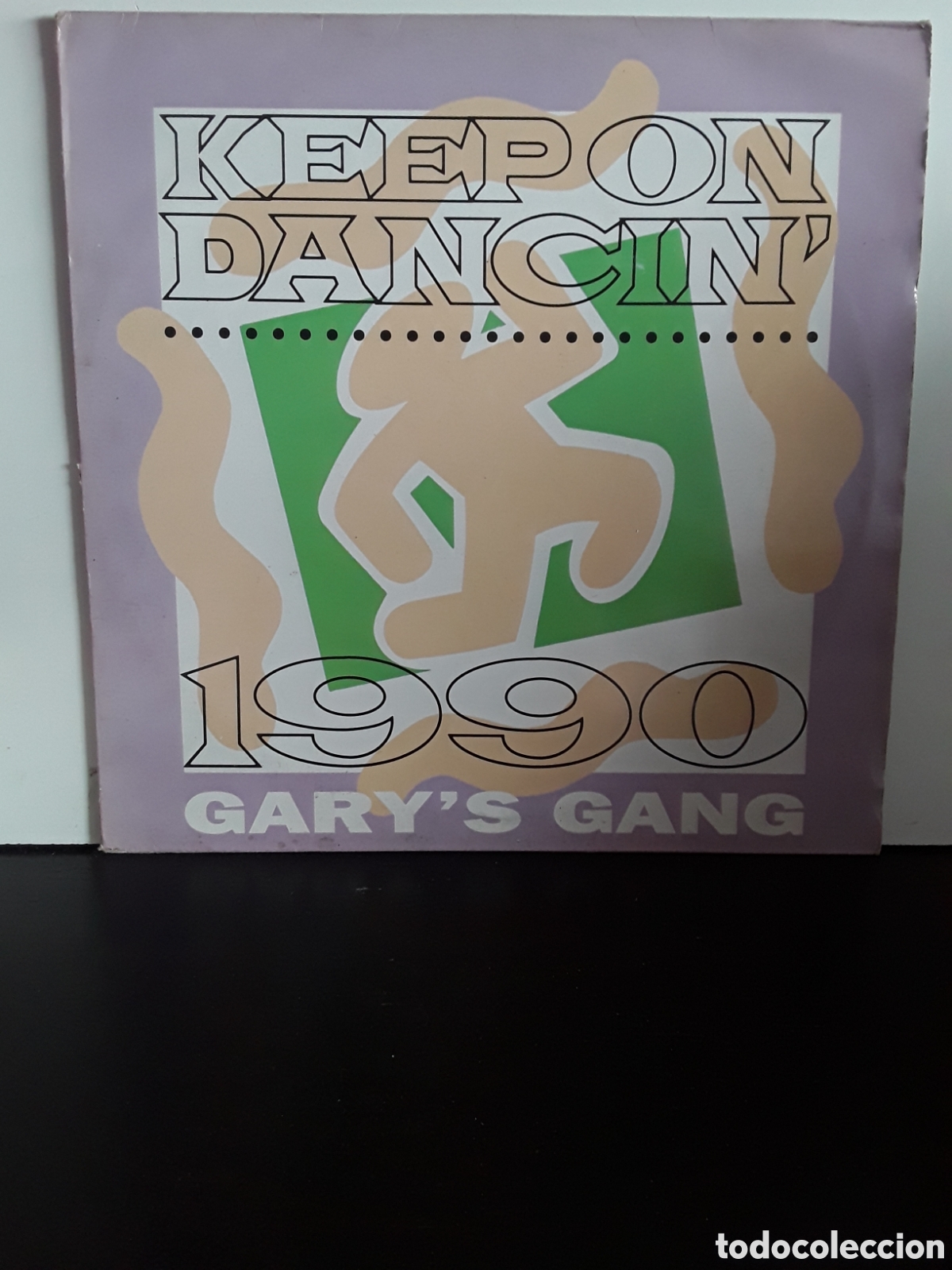 Discos de vinilo: Garys Gang &lrm;&ndash; Keep On Dancin 1990 - Foto 1