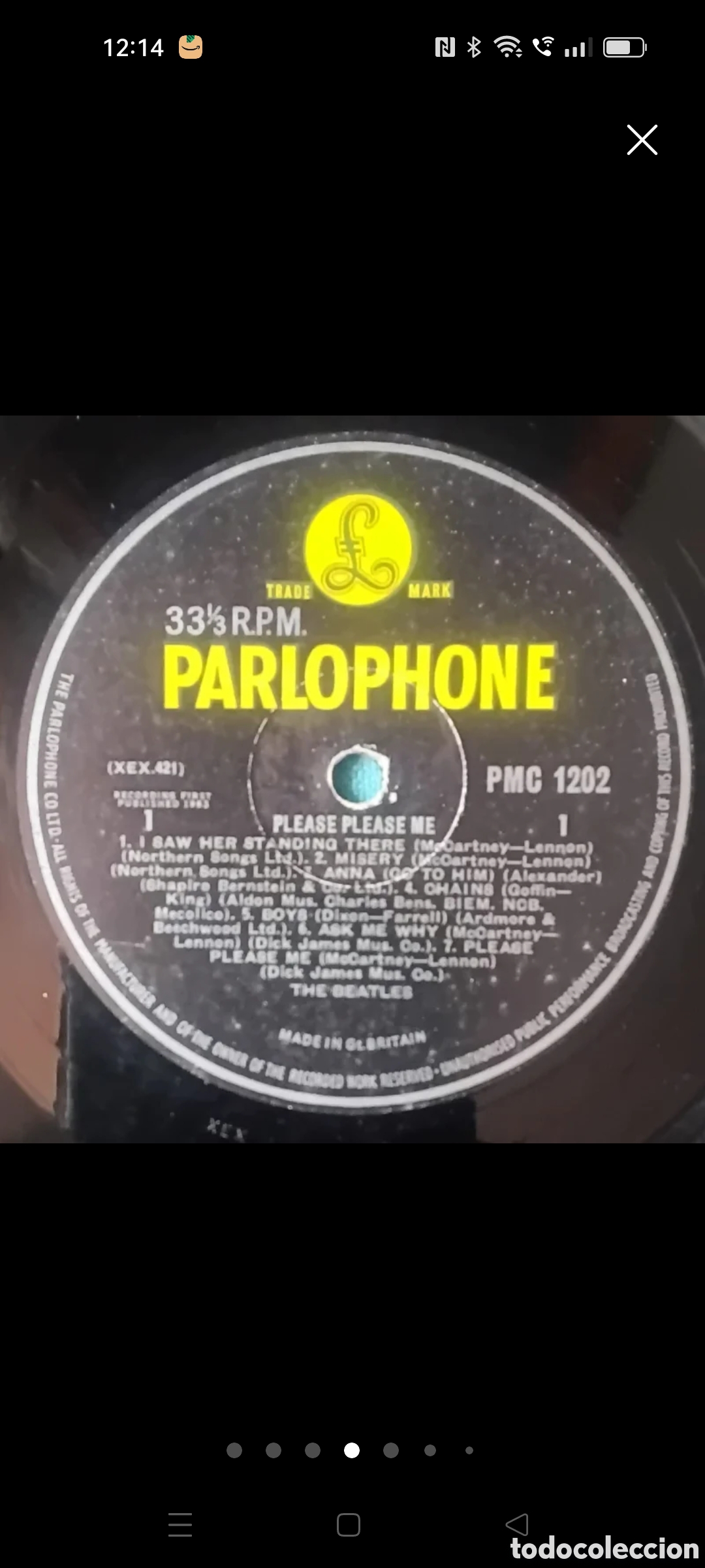 Discos de vinilo: The Beatles-Please Please me 1963 - Foto 3