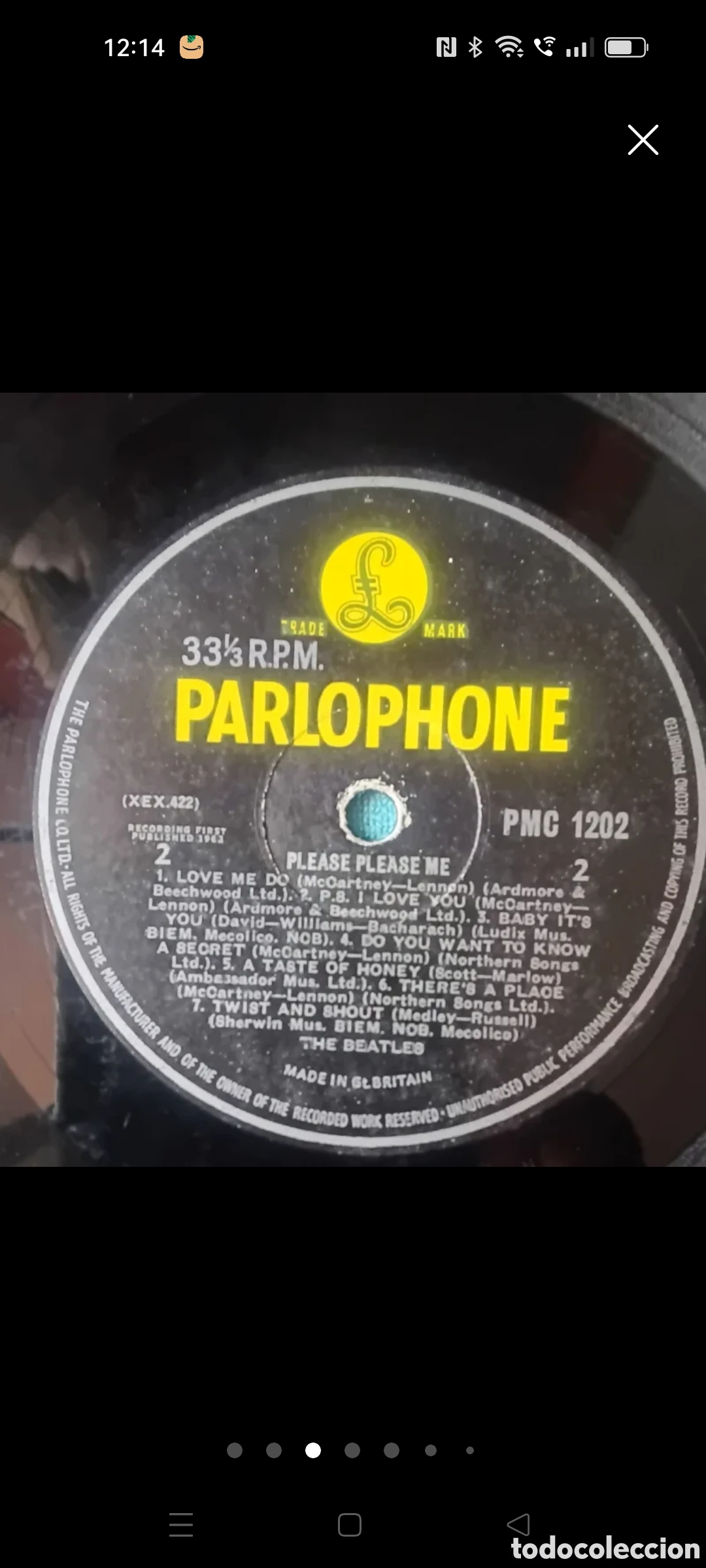 Discos de vinilo: The Beatles-Please Please me 1963 - Foto 4
