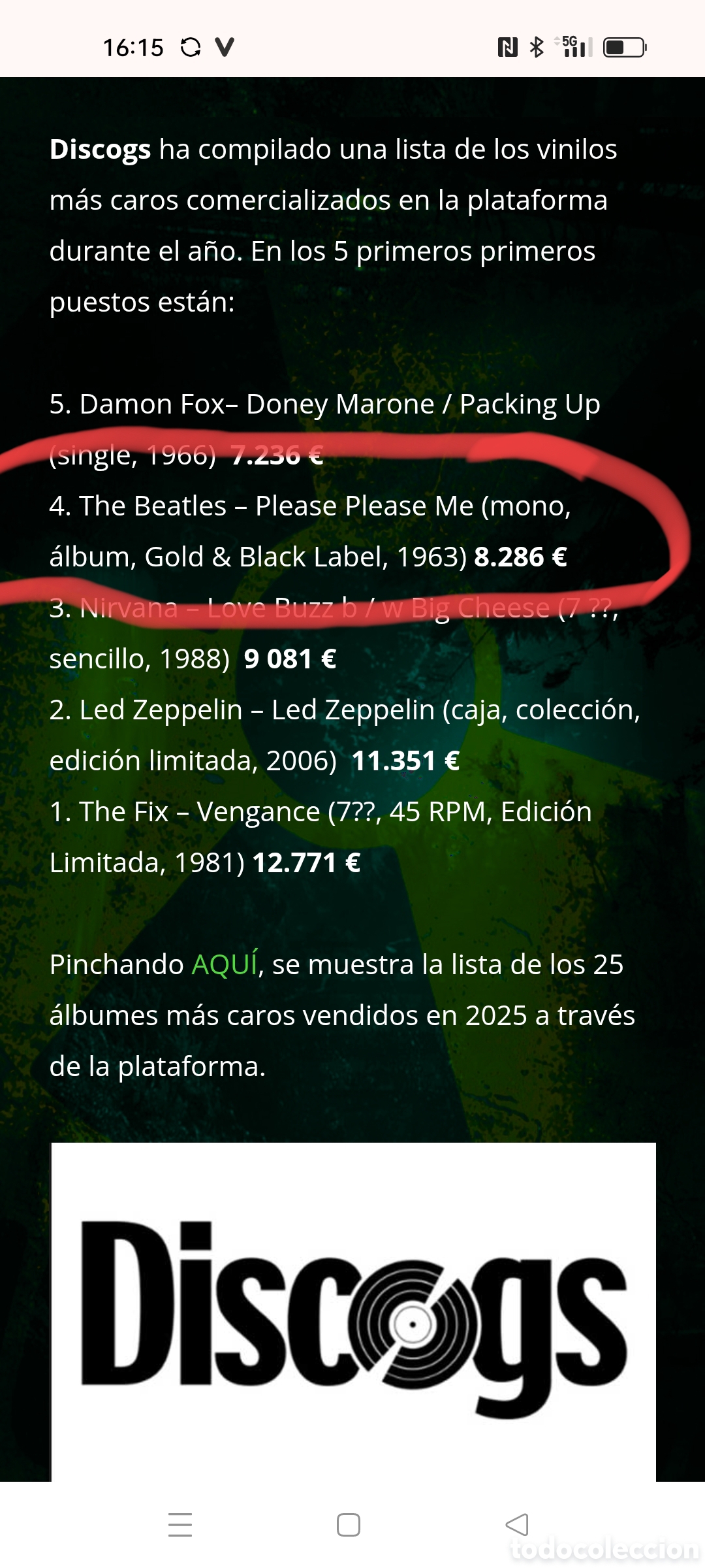 Discos de vinilo: The Beatles-Please Please me 1963 - Foto 10