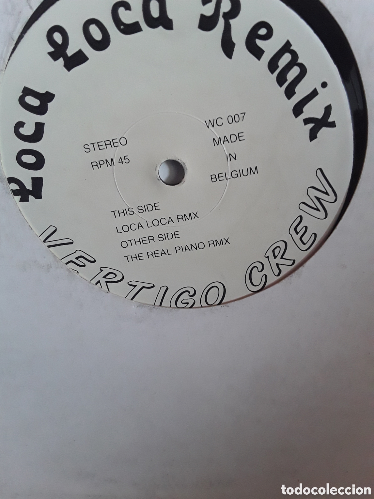 Discos de vinilo: Vertigo Crew &lrm;&ndash; The Real Piano (Remix) - Foto 2