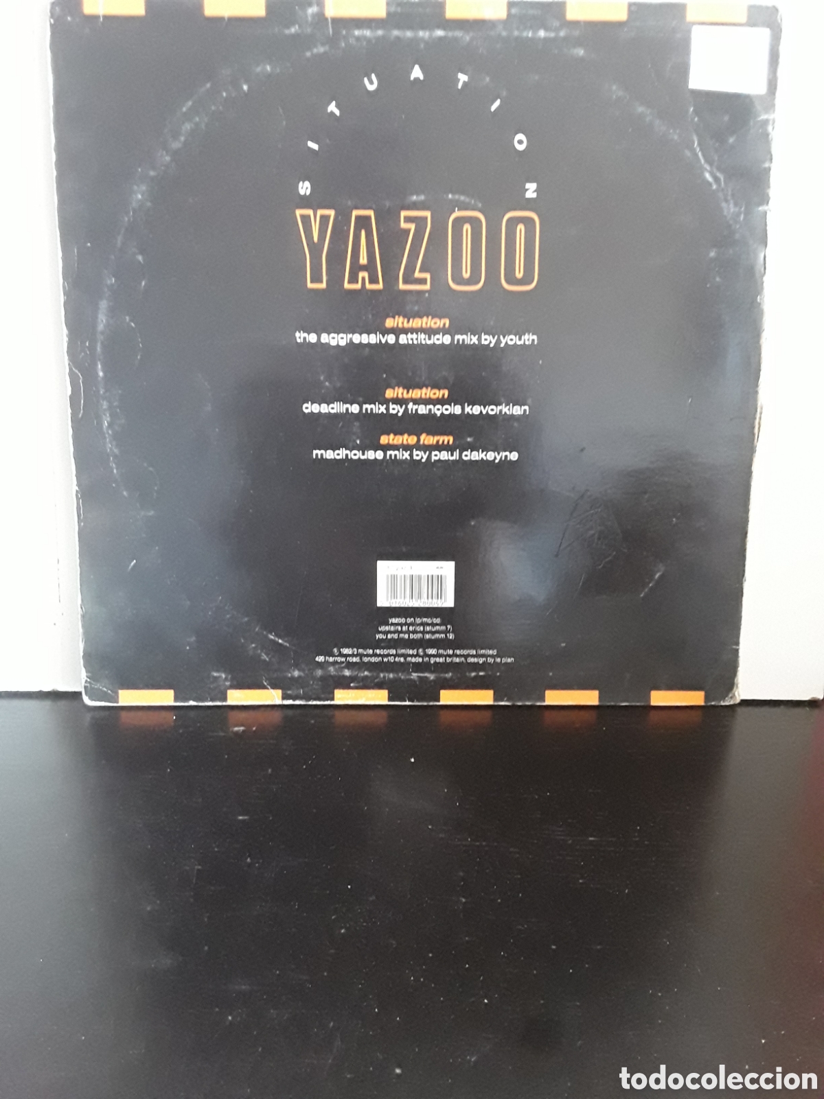 Discos de vinilo: Yazoo &lrm;&ndash; Situation (Remix) - Foto 2