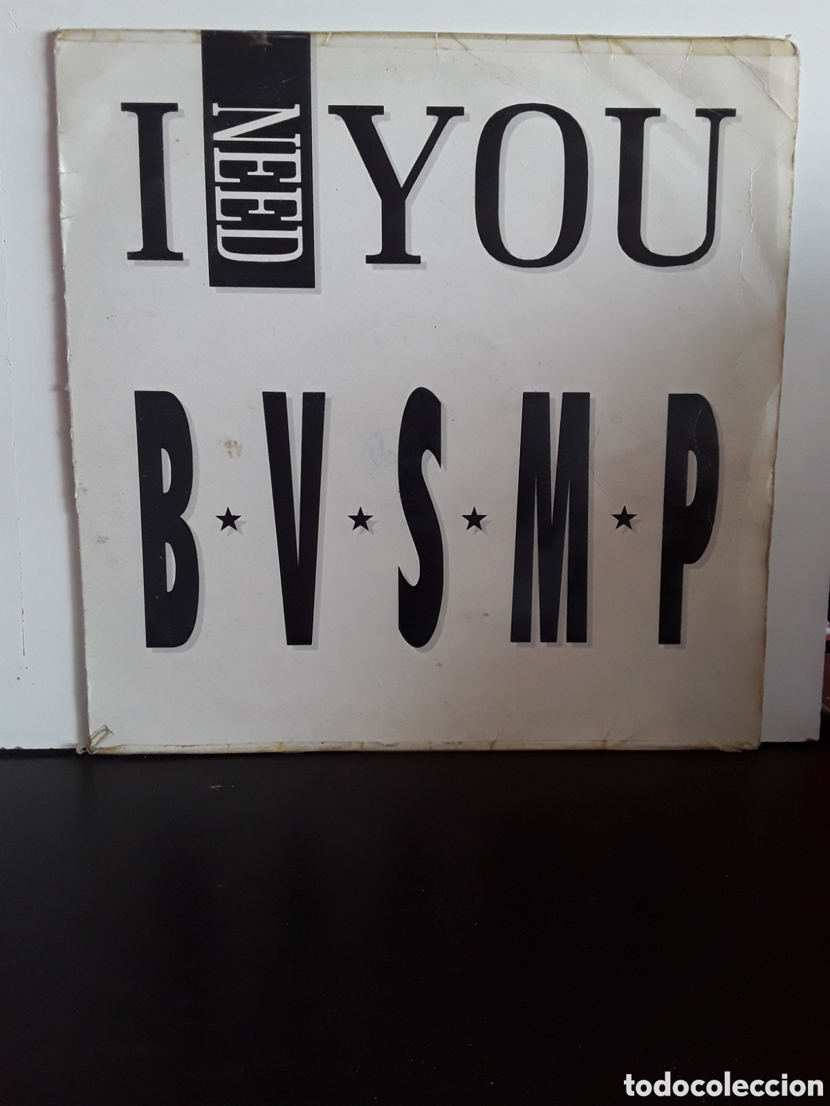 Discos de vinilo: B V S M P &lrm;&ndash; I Need You - Foto 1
