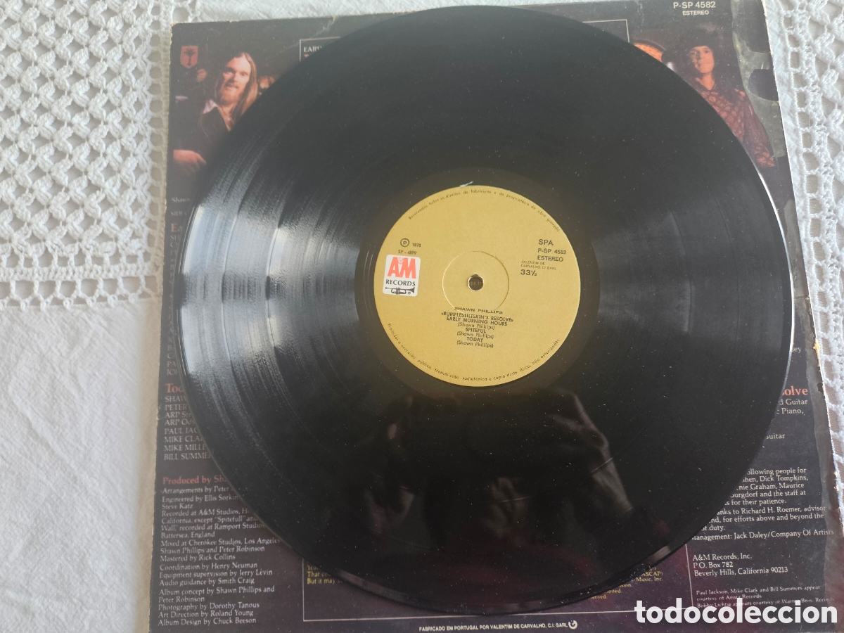 Discos de vinilo: LP Shawn Philips Rumplestiltskins Resolve - Foto 2