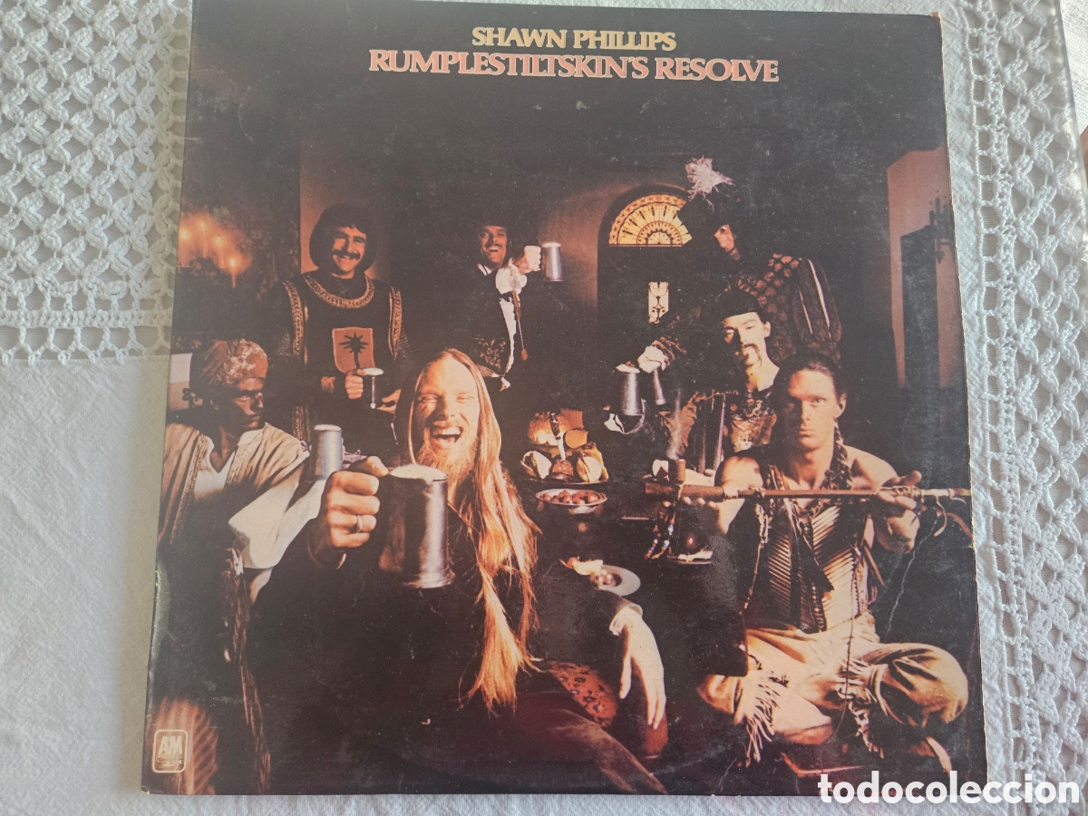 Discos de vinilo: LP Shawn Philips Rumplestiltskins Resolve - Foto 1