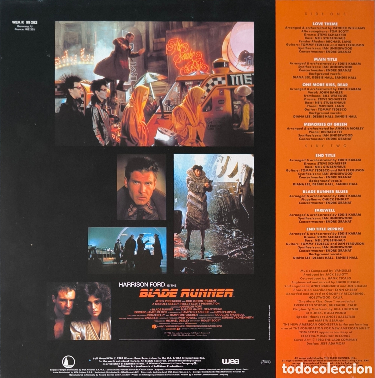 Discos de vinilo: BLADE RUNNER LP, VANGELIS. - Foto 2