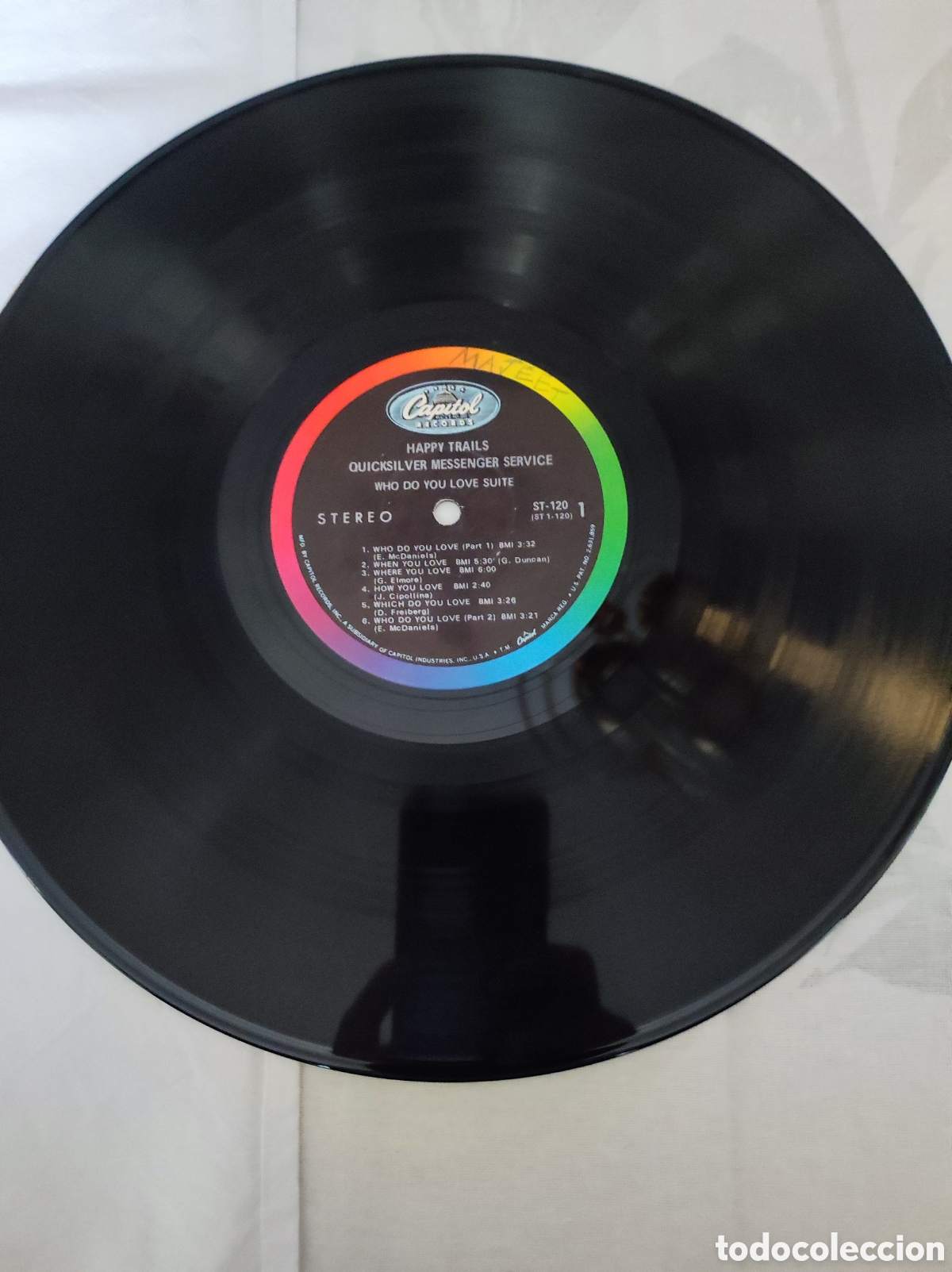 Discos de vinilo: QUICKSILVER MESSENGER SERVICE - HAPPY TRAILS - Foto 3