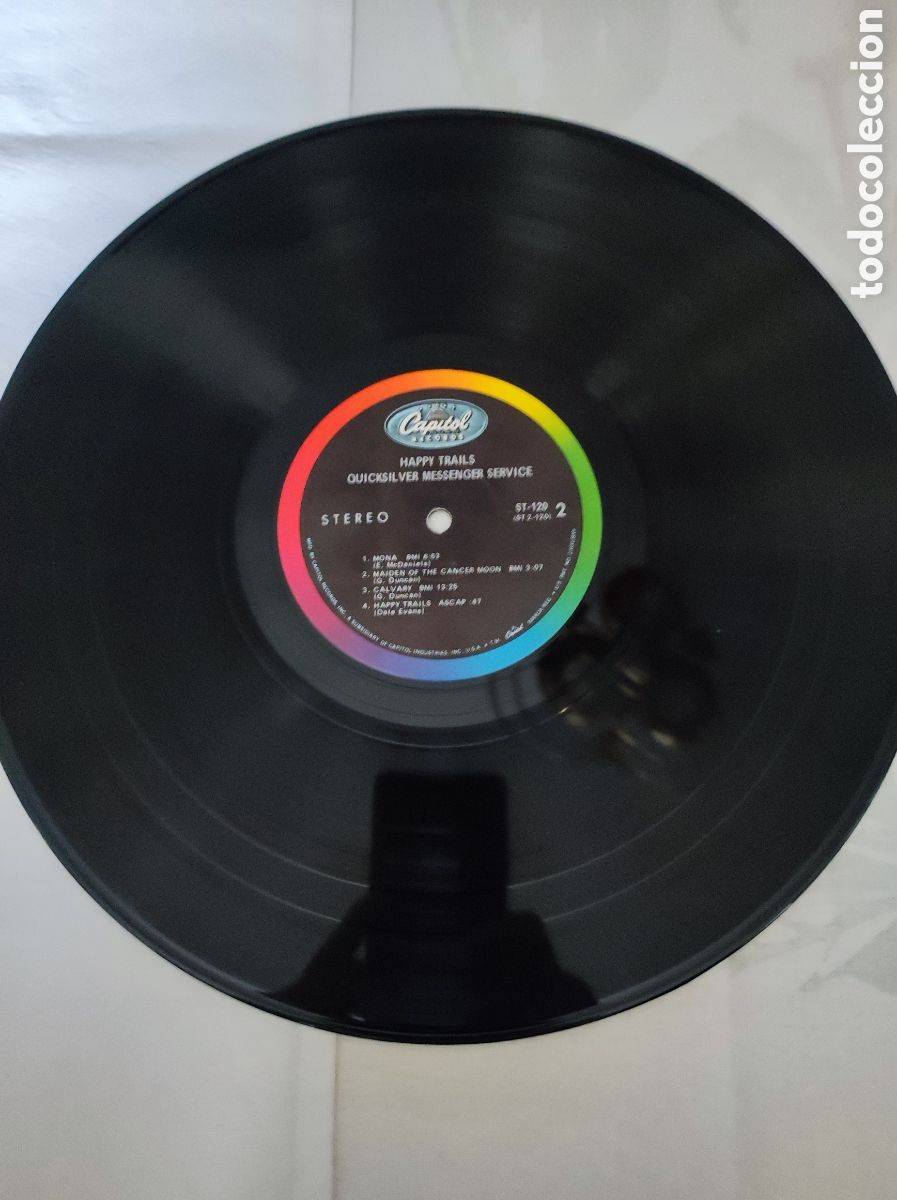 Discos de vinilo: QUICKSILVER MESSENGER SERVICE - HAPPY TRAILS - Foto 4