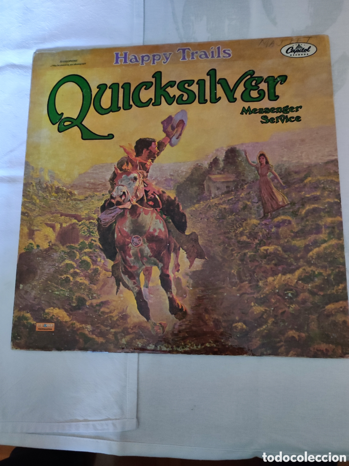 Discos de vinilo: QUICKSILVER MESSENGER SERVICE - HAPPY TRAILS - Foto 1