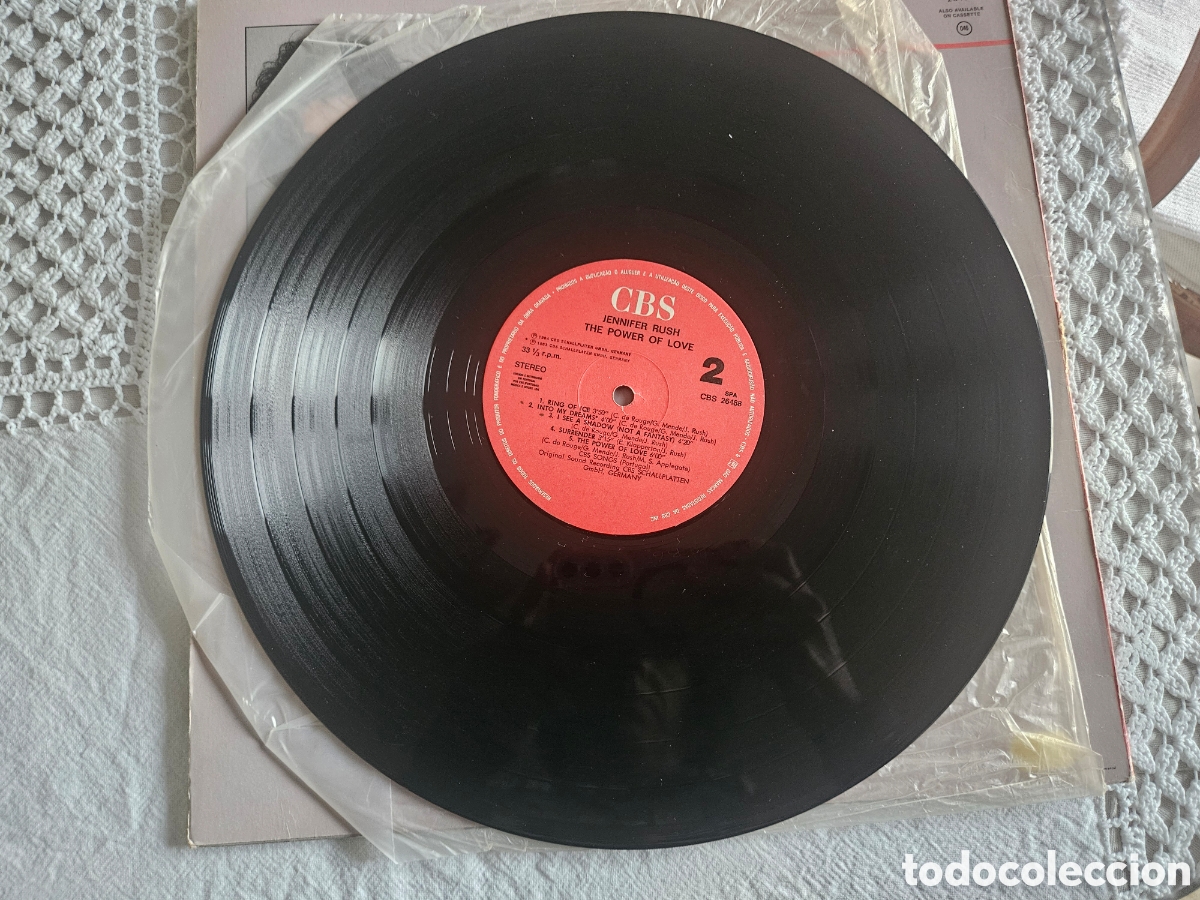 Discos de vinilo: JENNIFER RUSH - INTERNATIONAL VERSION - Foto 2