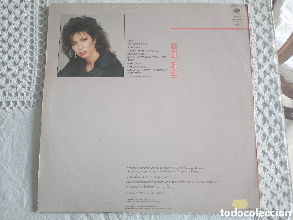 Discos de vinilo: JENNIFER RUSH - INTERNATIONAL VERSION - Foto 3