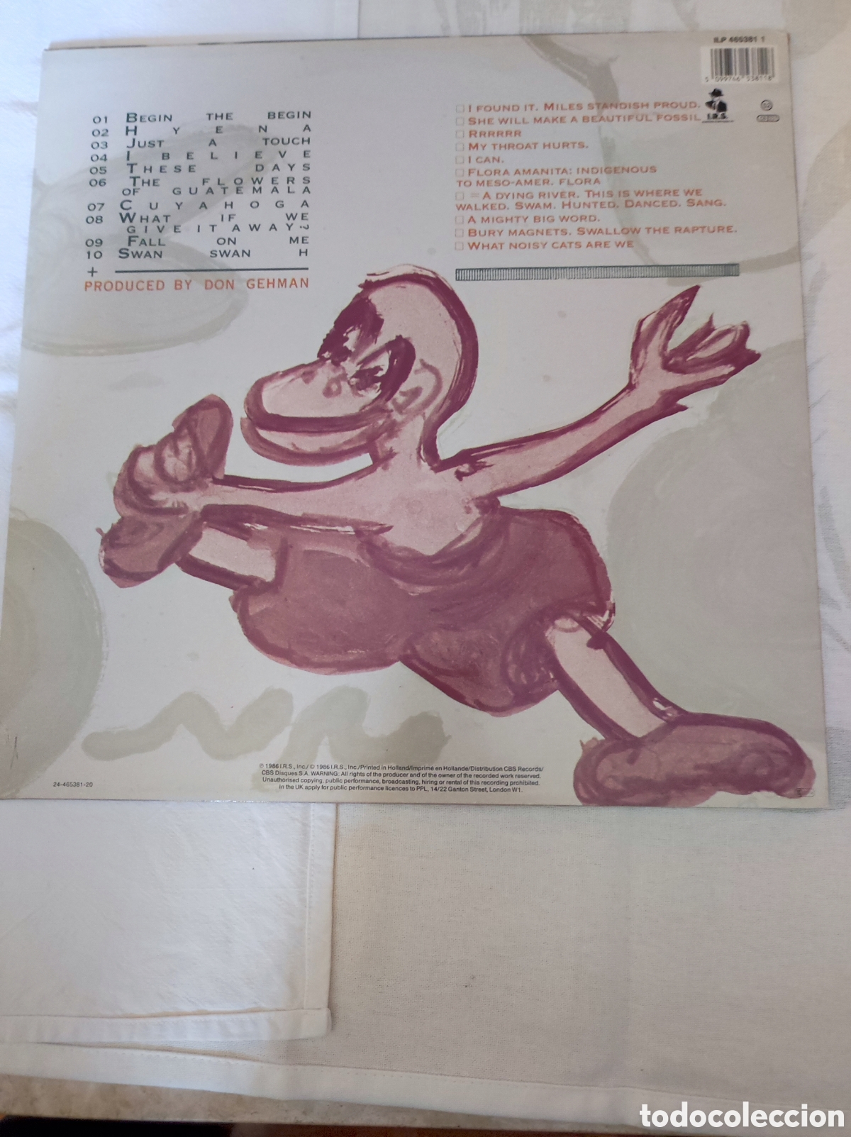 Discos de vinilo: R.E.M. -LIFES RICH PAGEANT - Foto 2