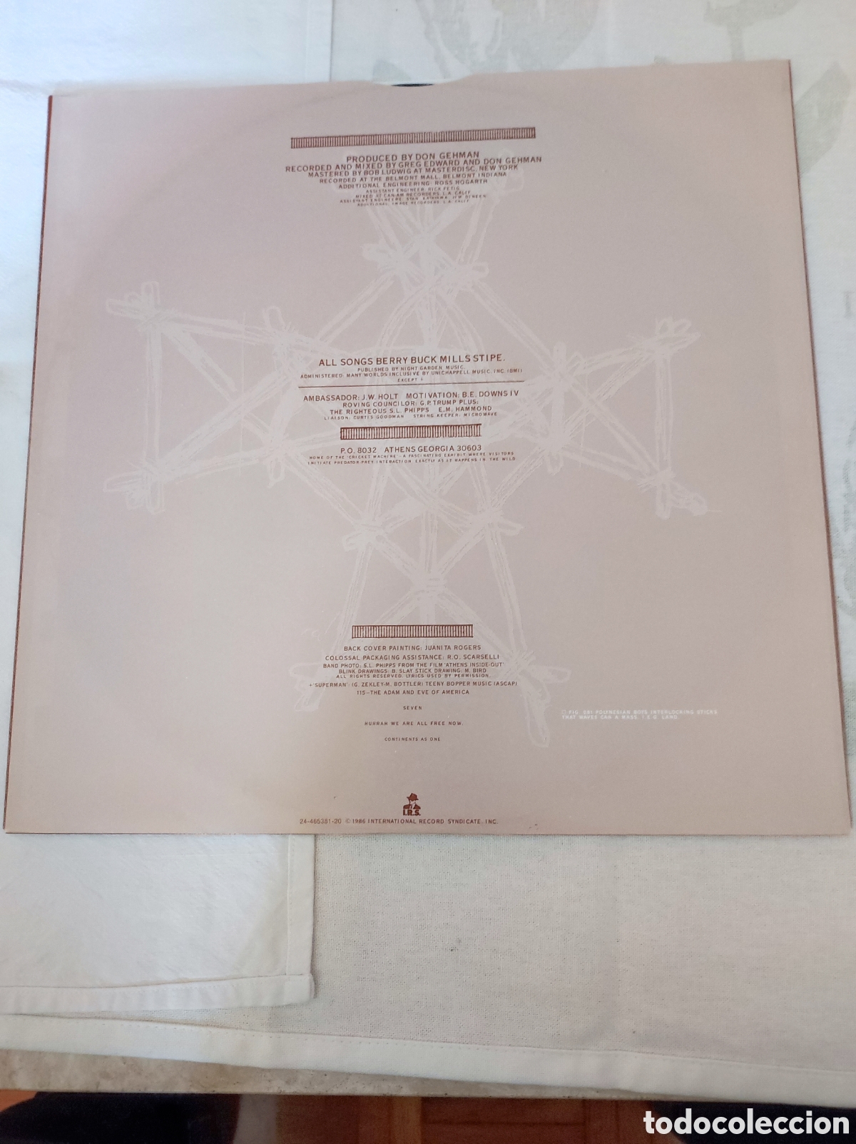 Discos de vinilo: R.E.M. -LIFES RICH PAGEANT - Foto 3