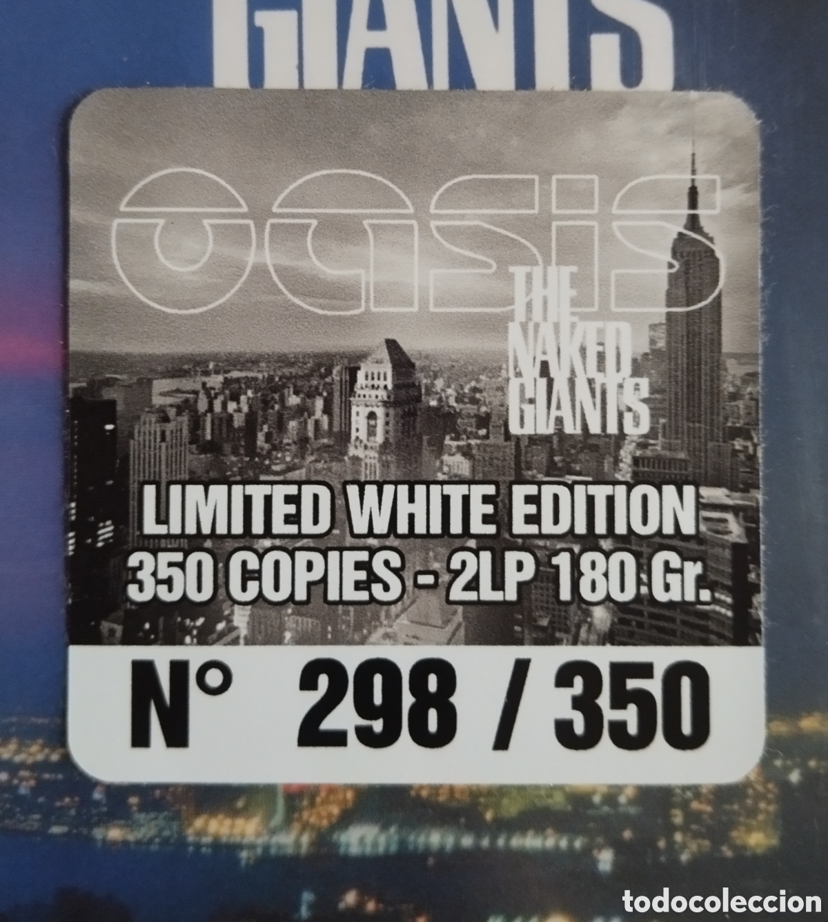Discos de vinilo: Oasis - The Naked Giants - 2LP - Foto 2
