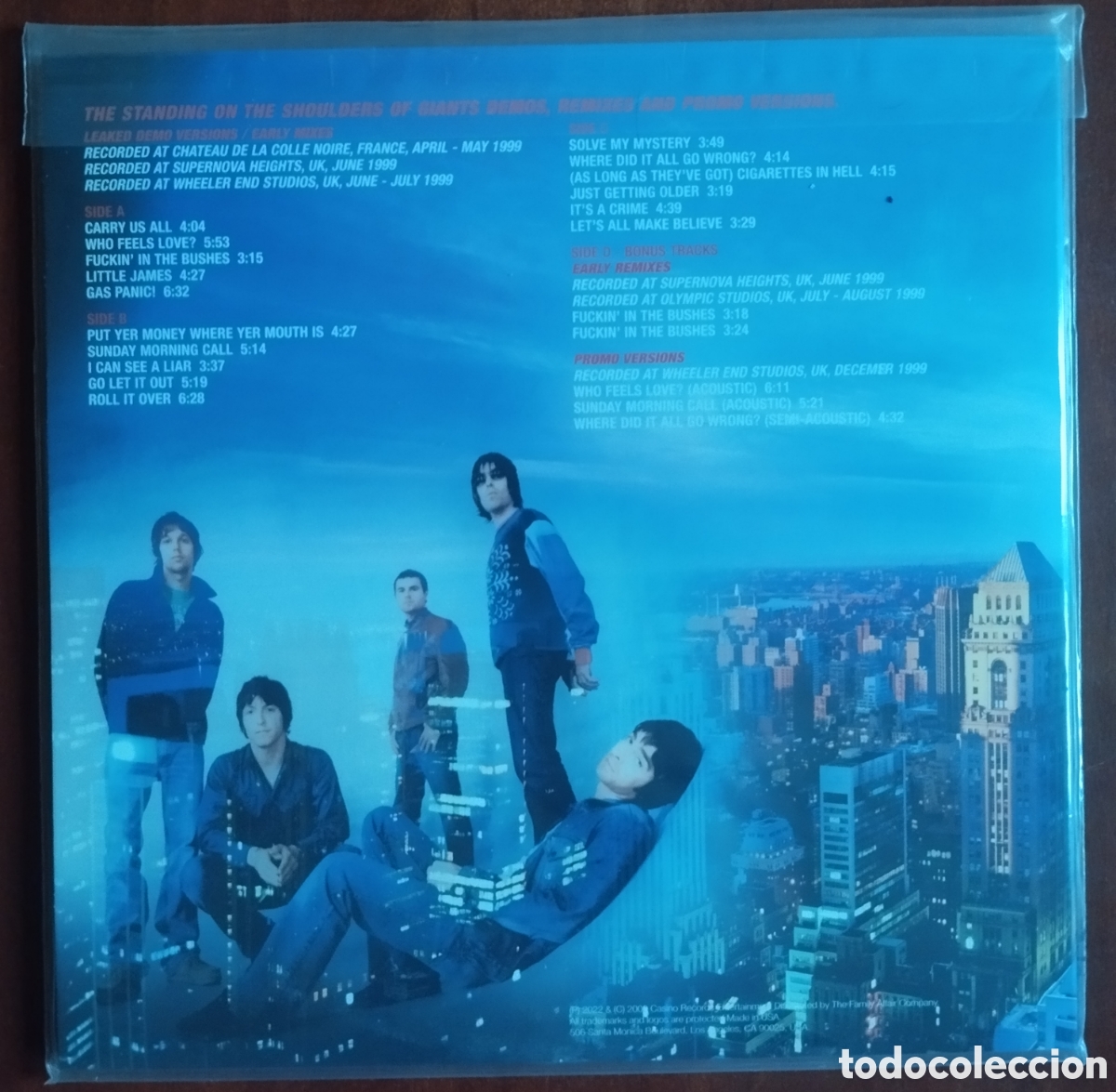 Discos de vinilo: Oasis - The Naked Giants - 2LP - Foto 3