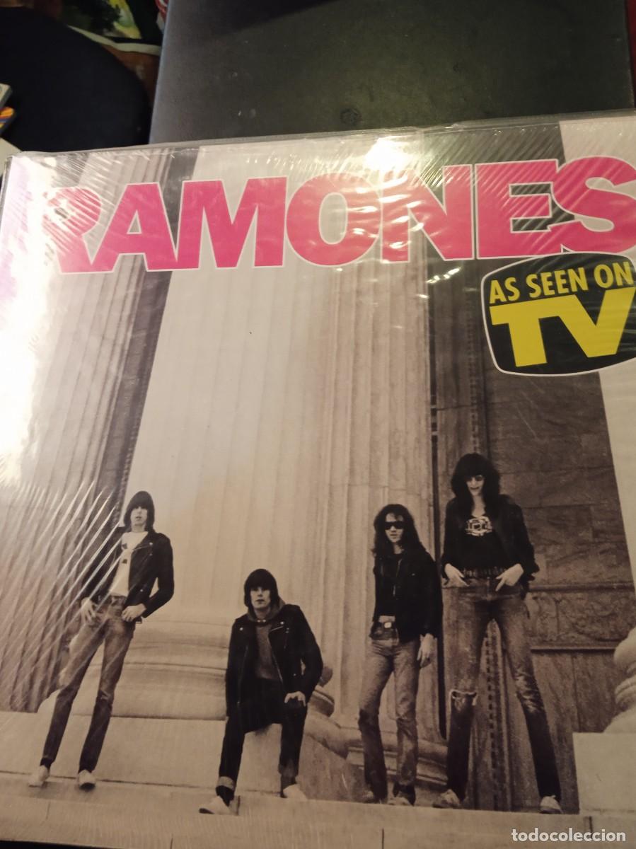 Discos de vinilo: RAMONES- AS SEEN ON TV. LP. - Foto 1