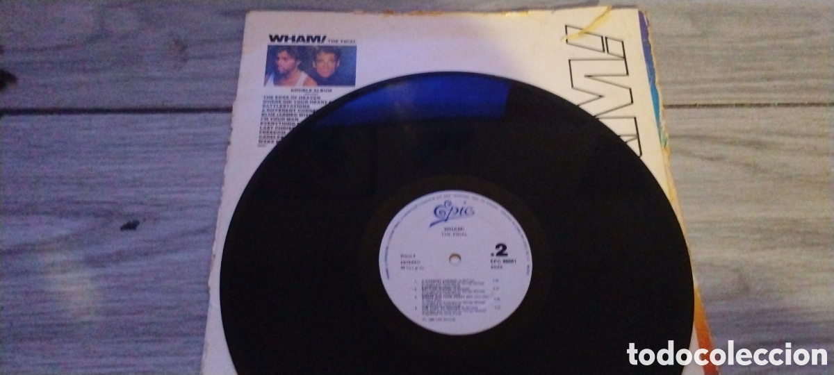 Discos de vinilo: WHAM!!-THE FINAL-2xLP-EPIC/SPAIN-IB - Foto 4