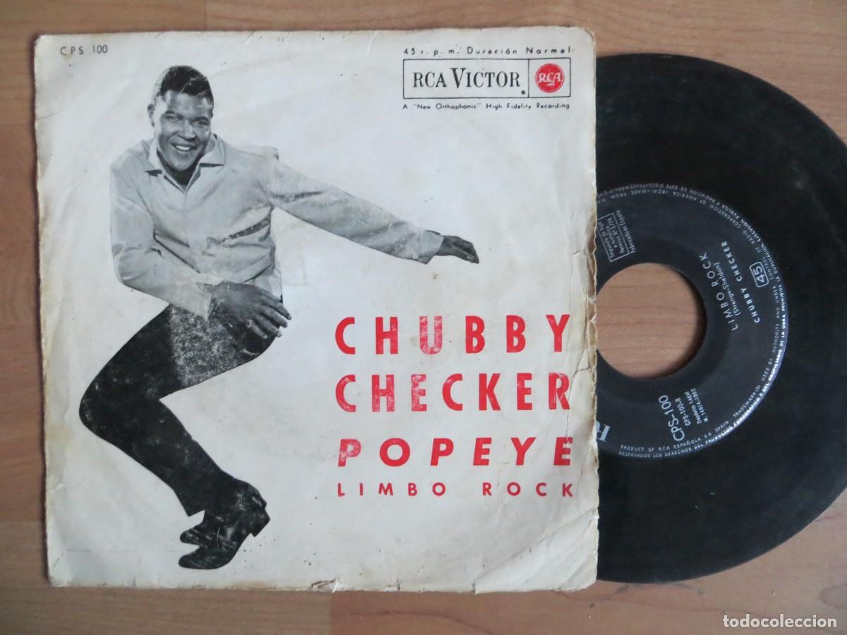 Discos de vinilo: Chubby Checker - Popeye / Limbo Rock (7&rdquo;, Single) - Foto 1