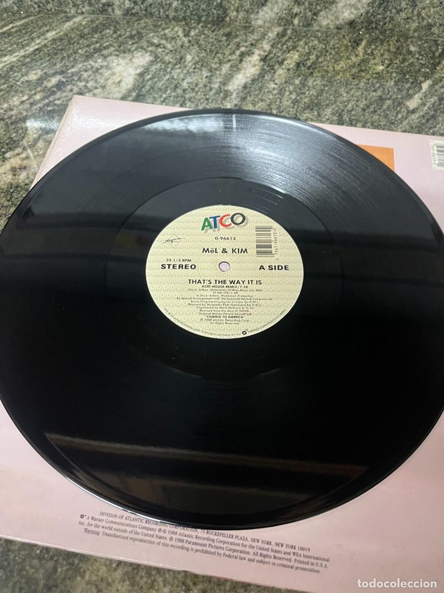 Discos de vinilo: Mel & Kim Thats The Way It Is - Foto 3