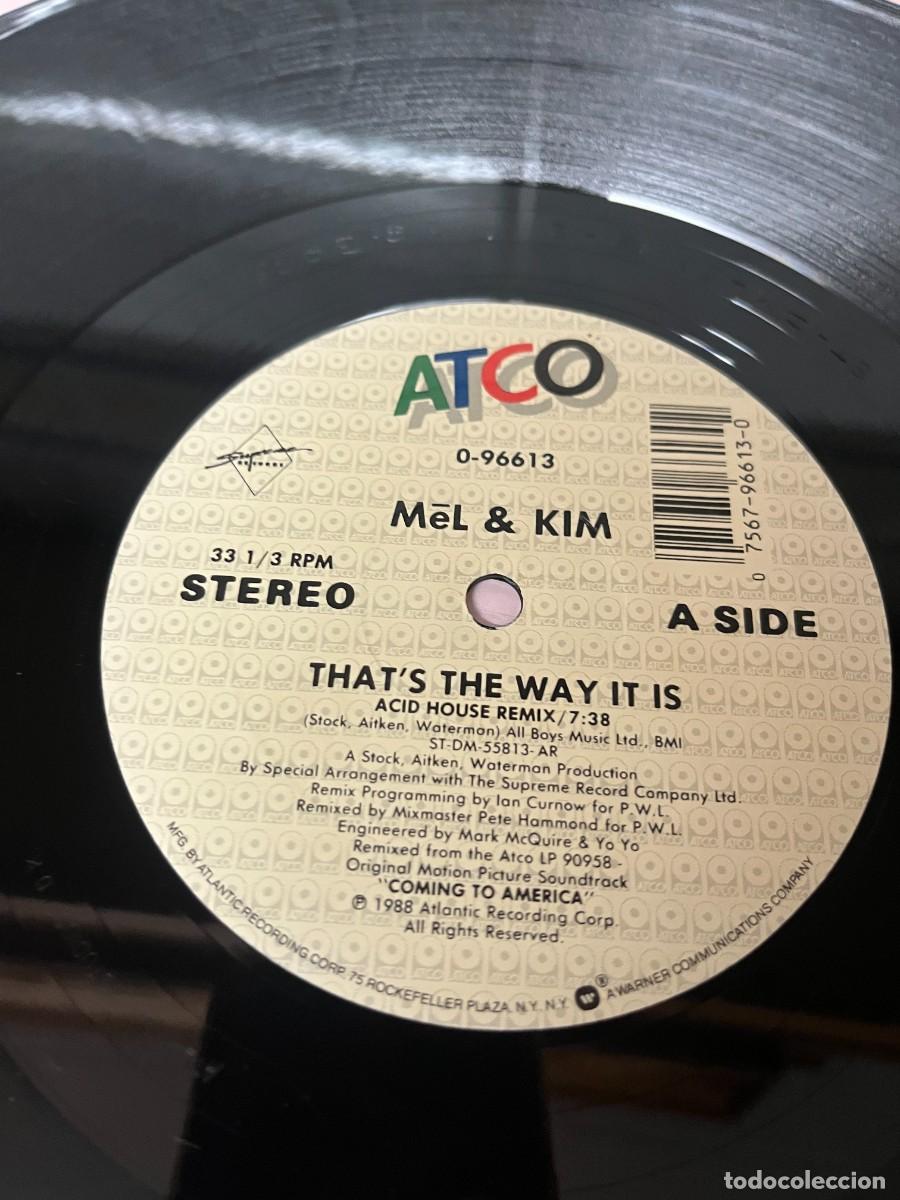 Discos de vinilo: Mel & Kim Thats The Way It Is - Foto 4