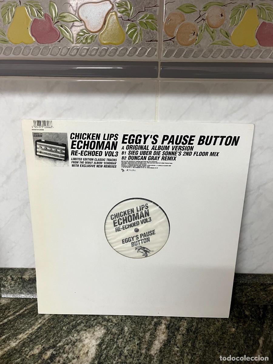 Discos de vinilo: Chicken Lips Echoman Re-Echoed Vol 3: Eggys Pause Button - Foto 1