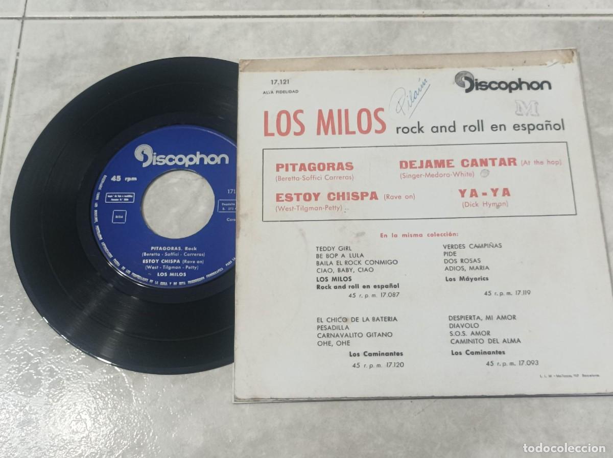 Discos de vinilo: Loa Milos ep-ojo leer- - Foto 2