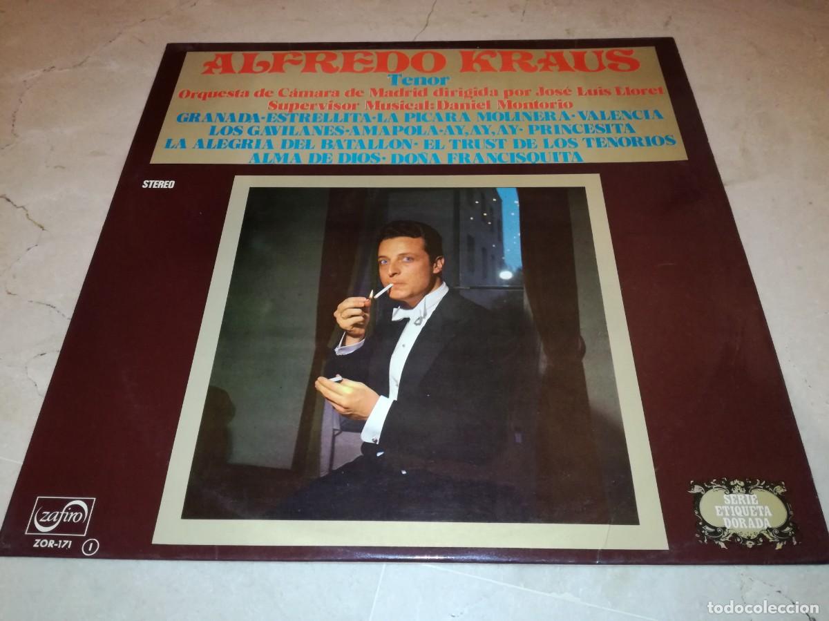 Discos de vinilo: ALFREDO KRAUS-ORIGINAL ESPA&Ntilde;OL 1972 - Foto 1