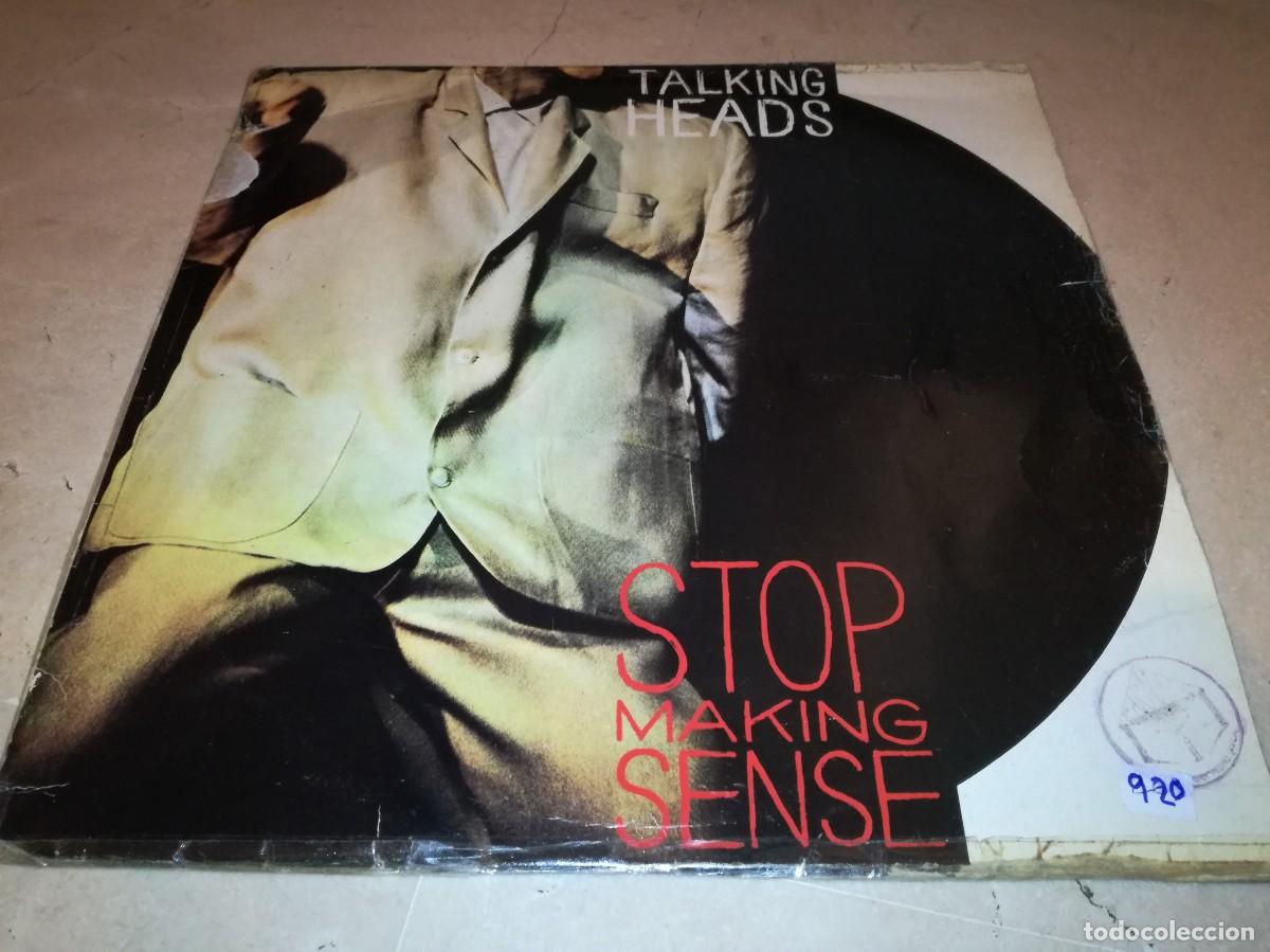 Discos de vinilo: TALKING HEADS-STOP MAKING SENSE-ORIGINAL ESPA&Ntilde;OL 1984 - Foto 1