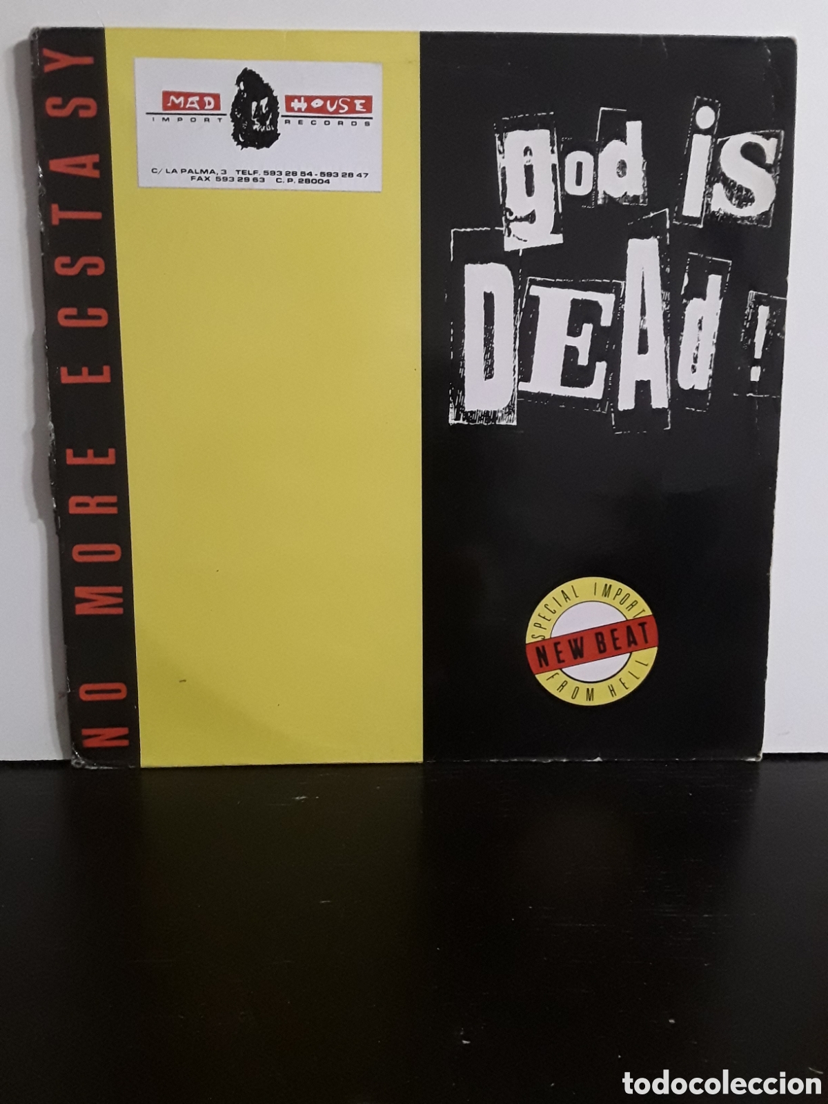 Discos de vinilo: No More Ecstasy &lrm;&ndash; God Is Dead - Foto 1
