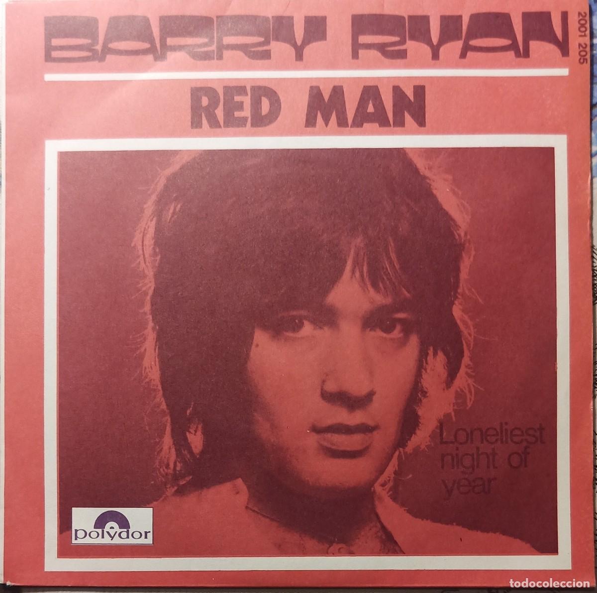 Discos de vinilo: Barry Ryan. Red man. Vinilo single. - Foto 1
