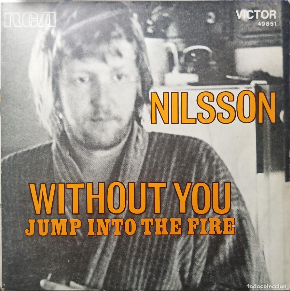 Discos de vinilo: Nilsson. Without you. Vinilo single. - Foto 1