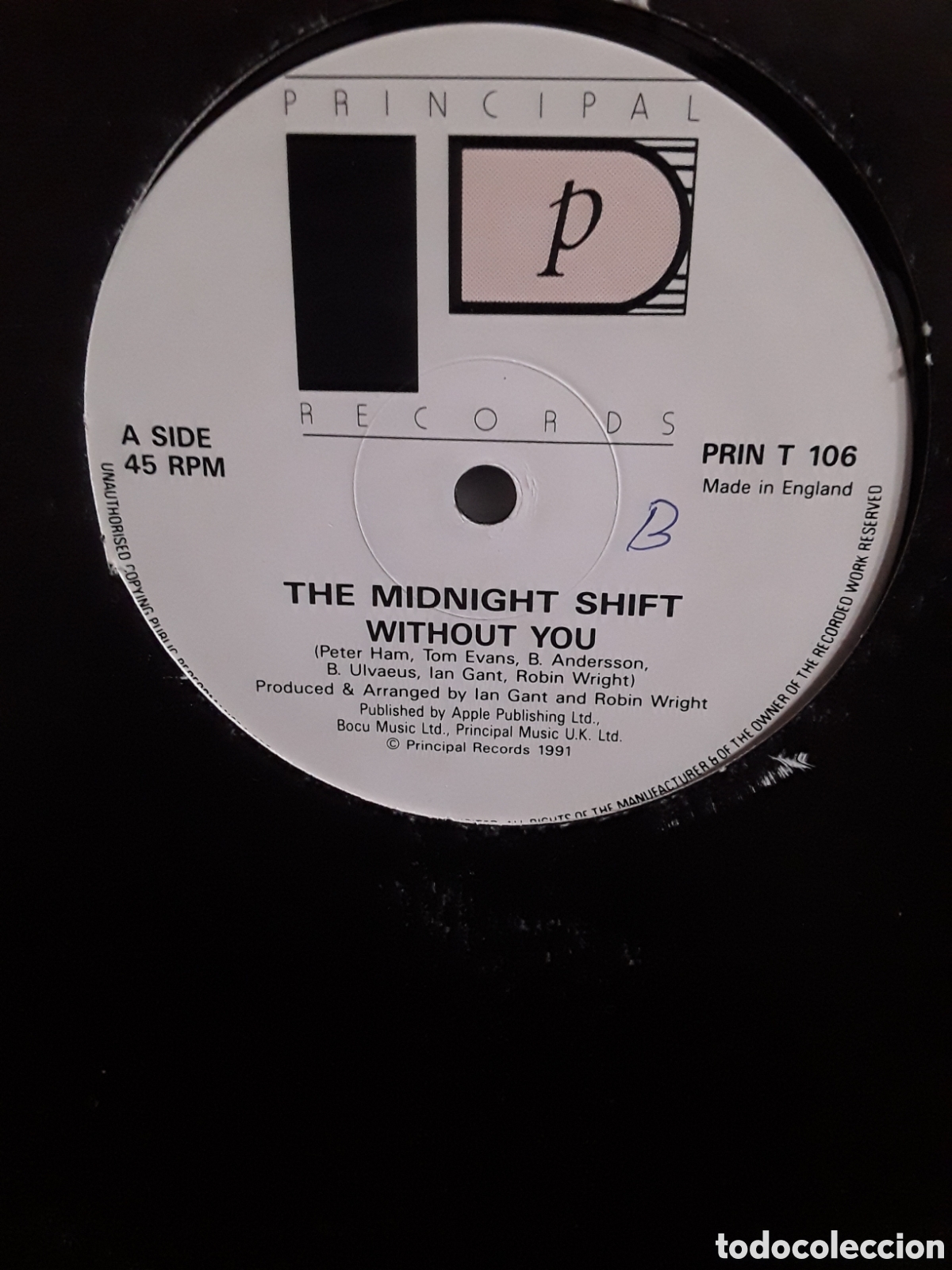 Discos de vinilo: The Midnight Shift &lrm;&ndash; Without You - Foto 2