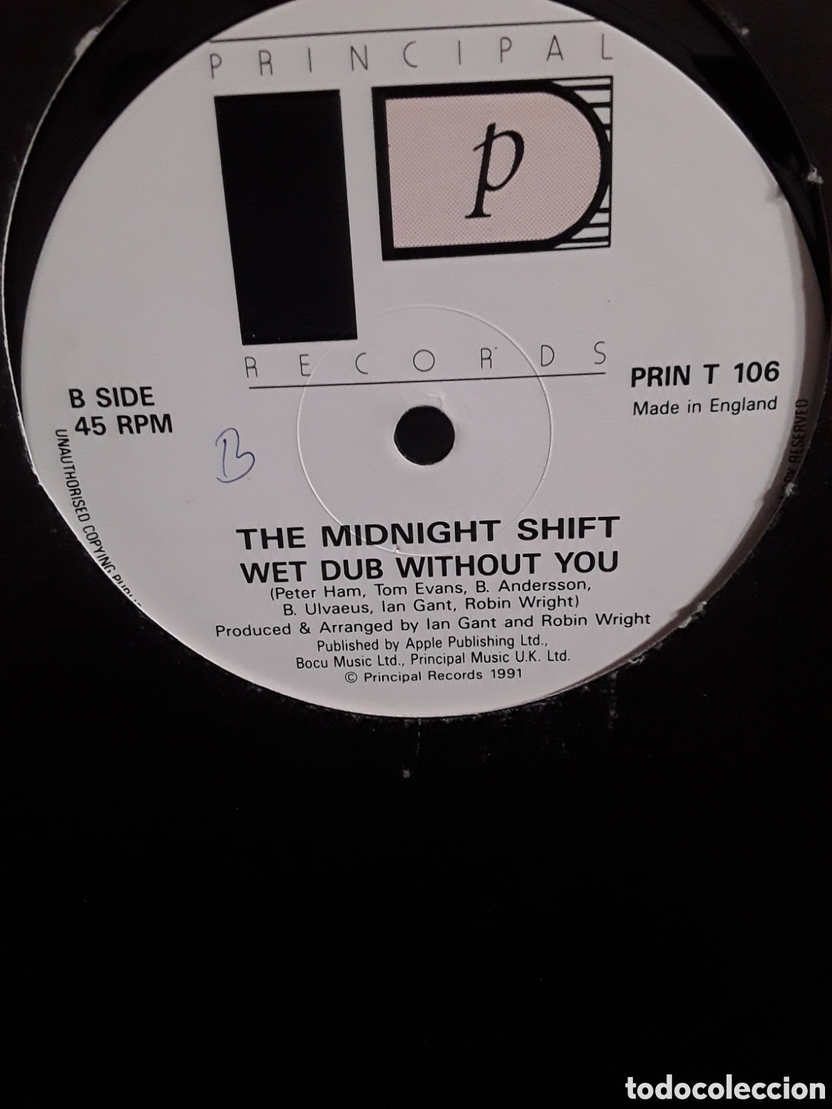 Discos de vinilo: The Midnight Shift &lrm;&ndash; Without You - Foto 1