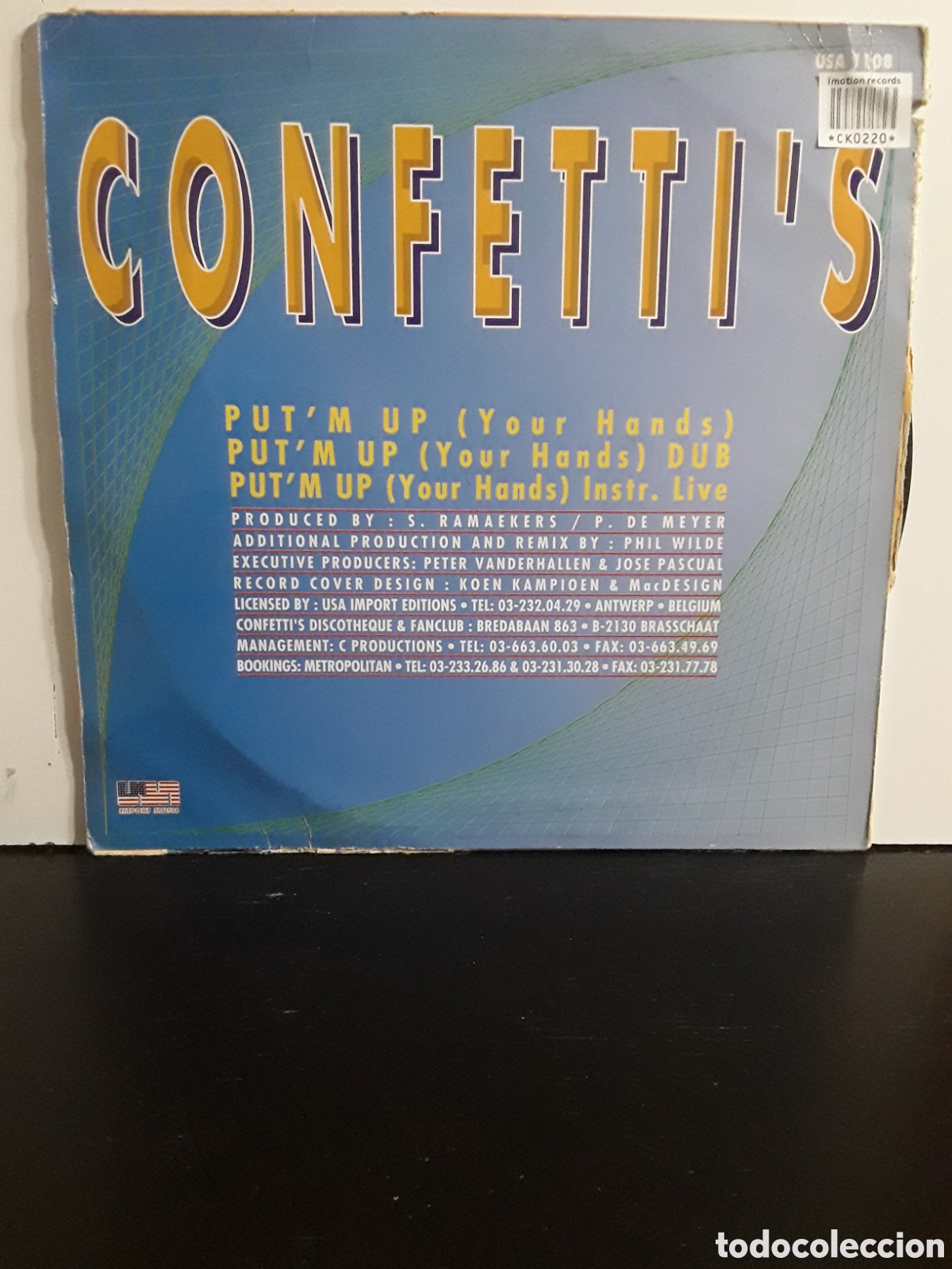 Discos de vinilo: Confettis &lrm;&ndash; Putm Up (Your Hands) - Foto 2