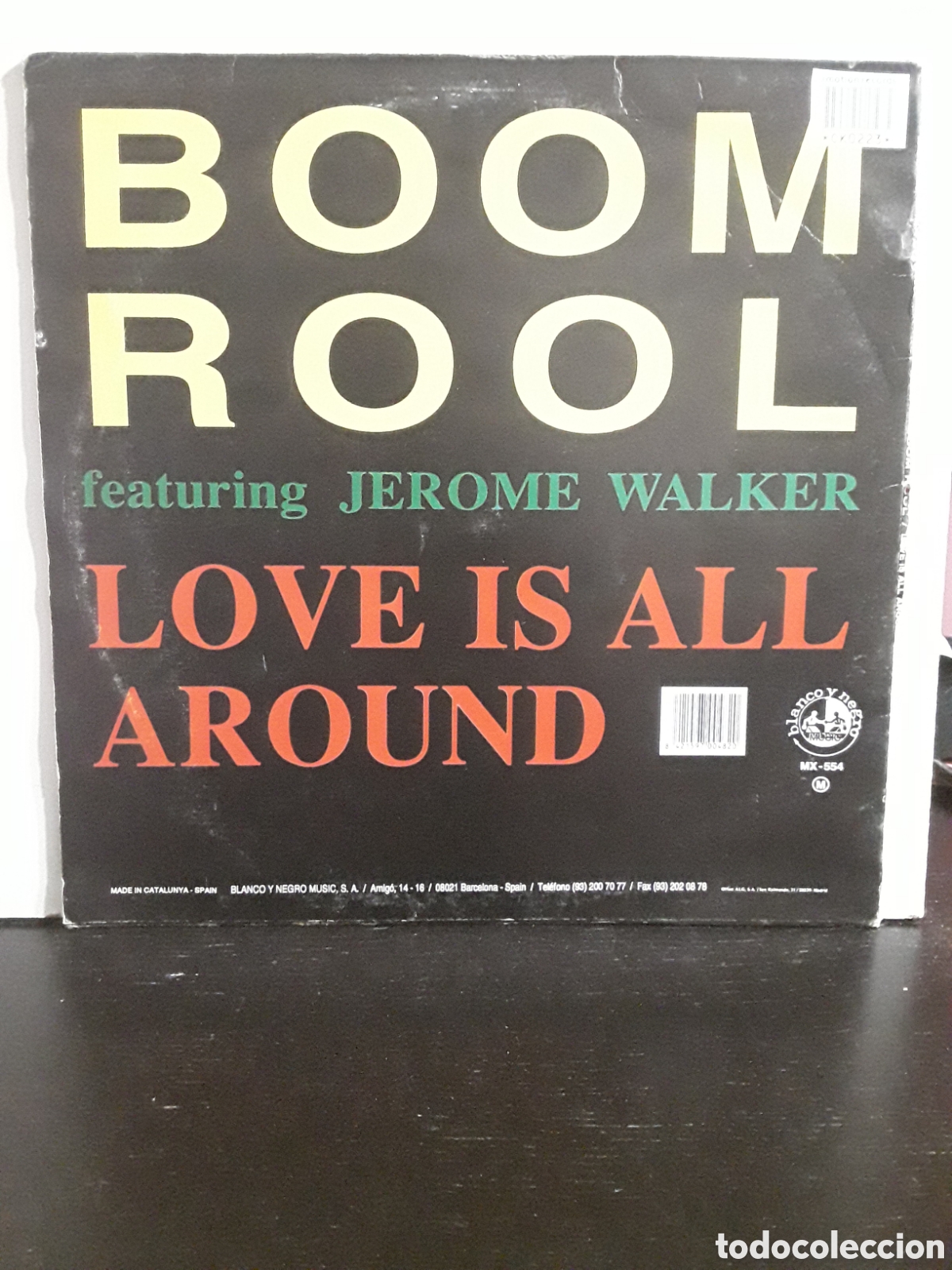 Discos de vinilo: Boomroll Featuring Jerome Walker &lrm;&ndash; Love Is All Around - Foto 2