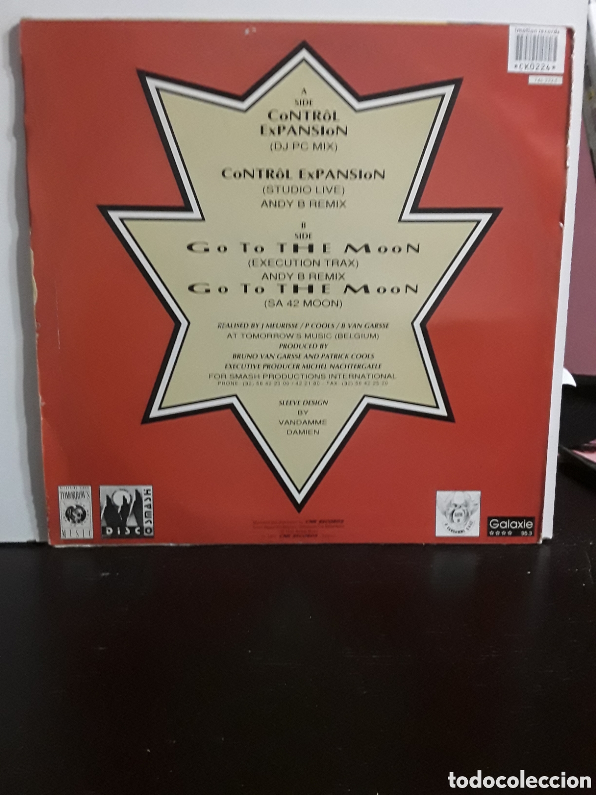 Discos de vinilo: DJPC &lrm;&ndash; Contr&ocirc;l Expantion / Go To The Moon - Foto 2