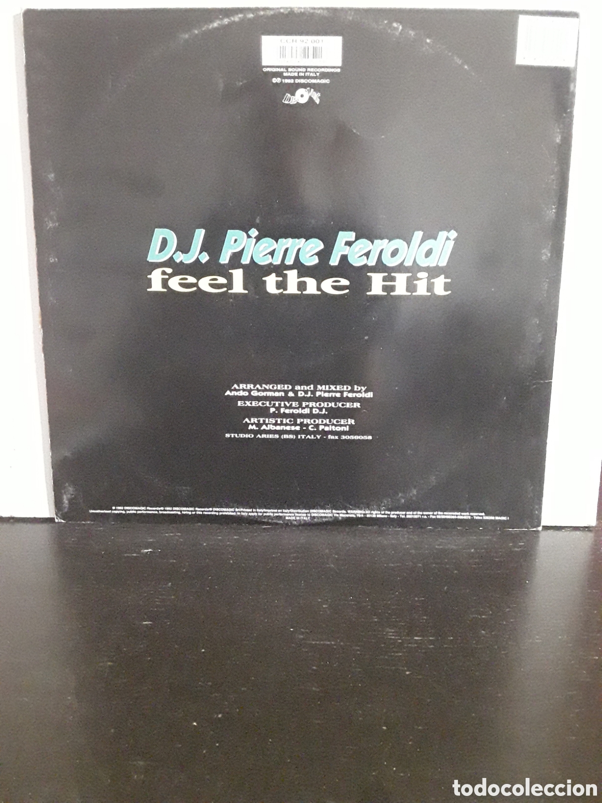 Discos de vinilo: D.J. Pierre Feroldi &lrm;&ndash; Feel The Hit - Foto 2