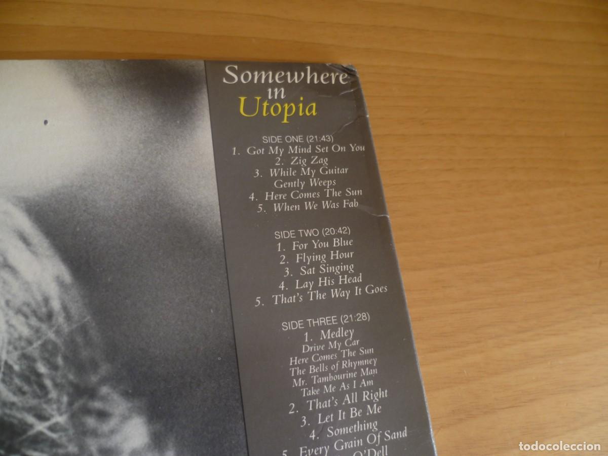 Discos de vinilo: George Harrison Somewhere in Utopia 2LP Exc- - Foto 3