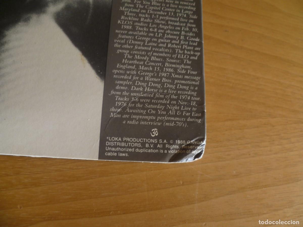 Discos de vinilo: George Harrison Somewhere in Utopia 2LP Exc- - Foto 5