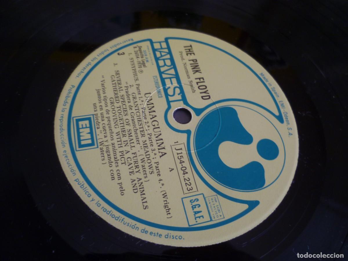 Discos de vinilo: Pink Floyd Ummagumma 2LP SPain Reissue - Foto 8