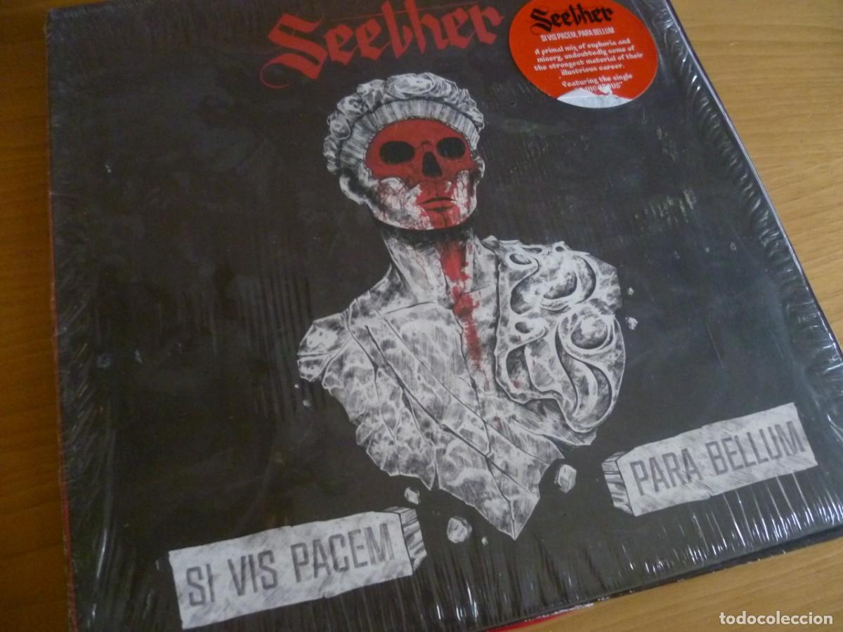 Discos de vinilo: Seether Si Vis Pacem, Para Bellum 2LP Red splatter exc- - Foto 1