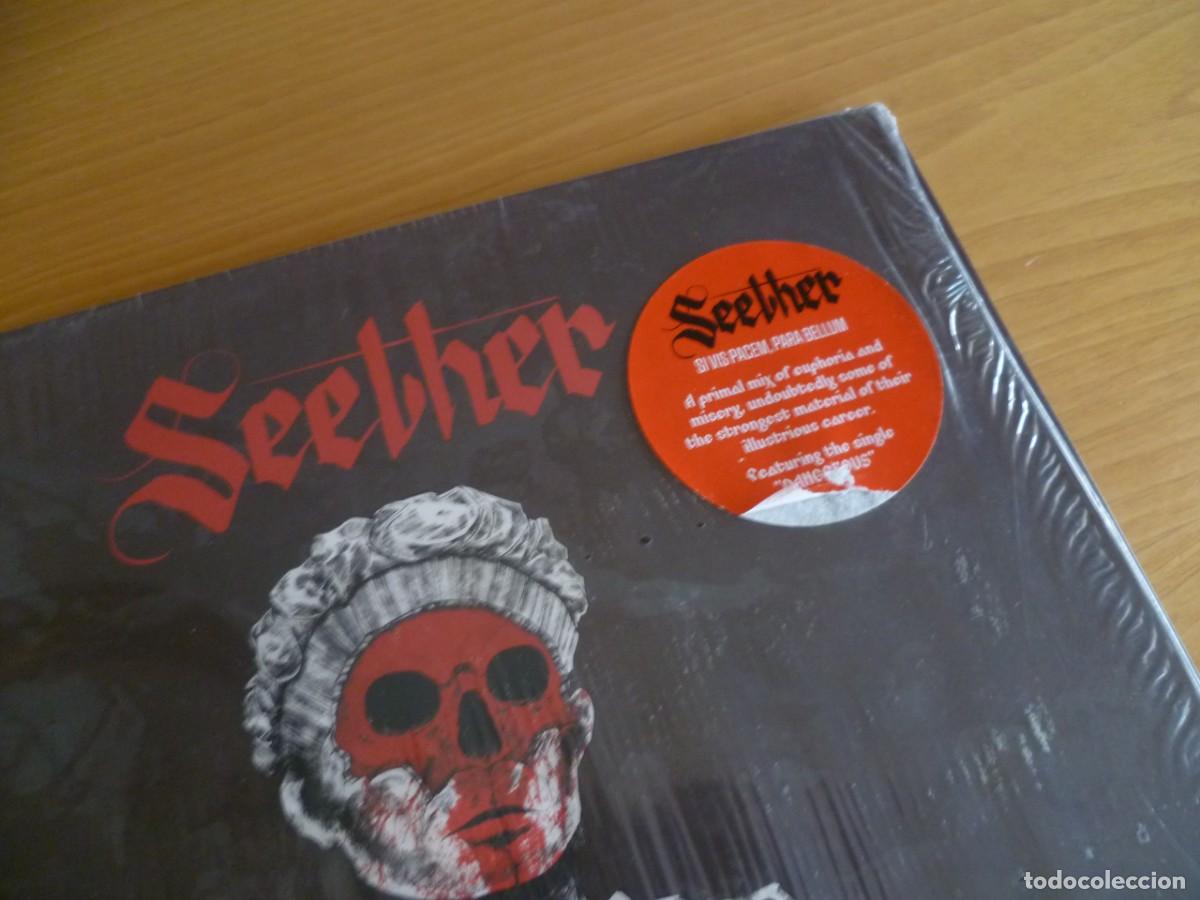 Discos de vinilo: Seether Si Vis Pacem, Para Bellum 2LP Red splatter exc- - Foto 2