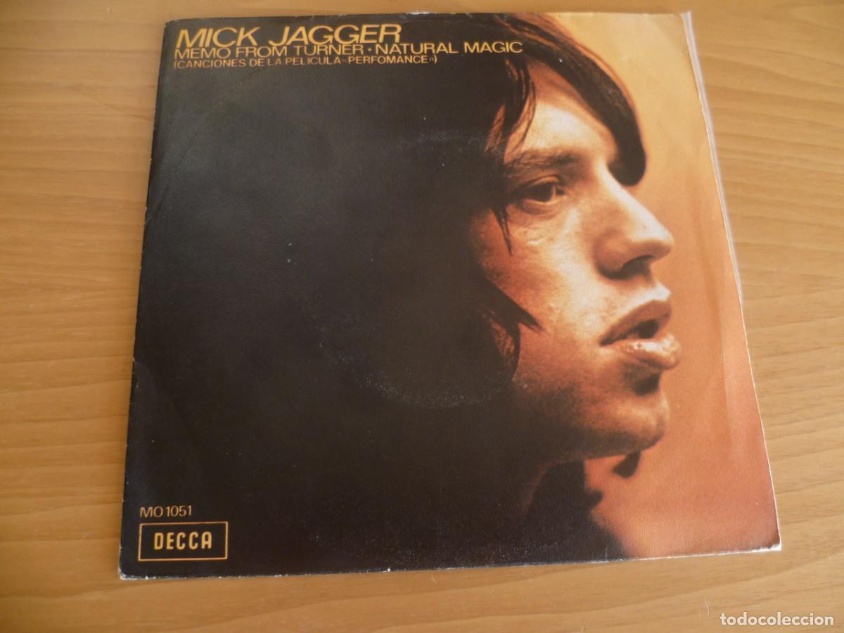 Discos de vinilo: Mick Jagger Canciones De La Pel&iacute;cula Performance single Spain 1970 - Foto 1
